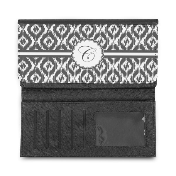 Ikat Ladies Wallet - Half Way Open