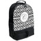 Ikat Large Backpack - Black - Angled View
