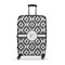 Ikat Suitcase - 28" Large - Checked w/ Initial