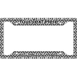 Ikat License Plate Frame - Style A (Personalized)