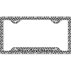 Ikat License Plate Frame - Style C (Personalized)