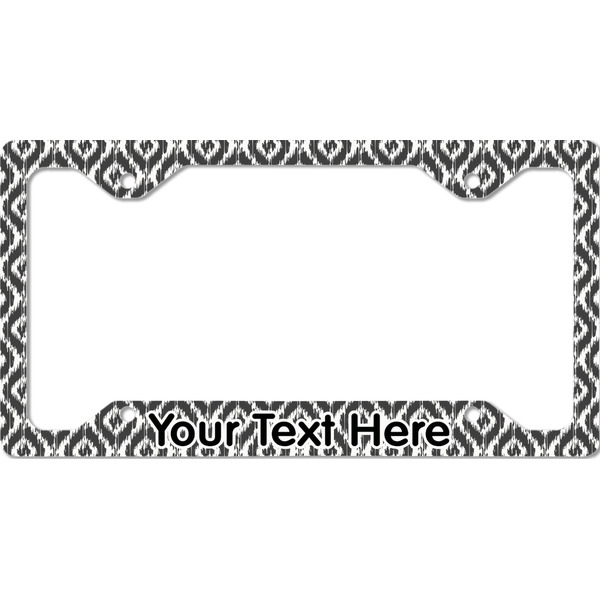 Ikat License Plate Frame - Style C