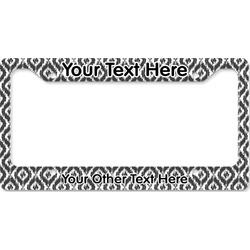 Ikat License Plate Frame - Style B (Personalized)