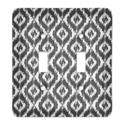 Ikat Light Switch Cover (2 Toggle Plate)
