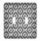 Ikat Light Switch Cover (2 Toggle Plate)