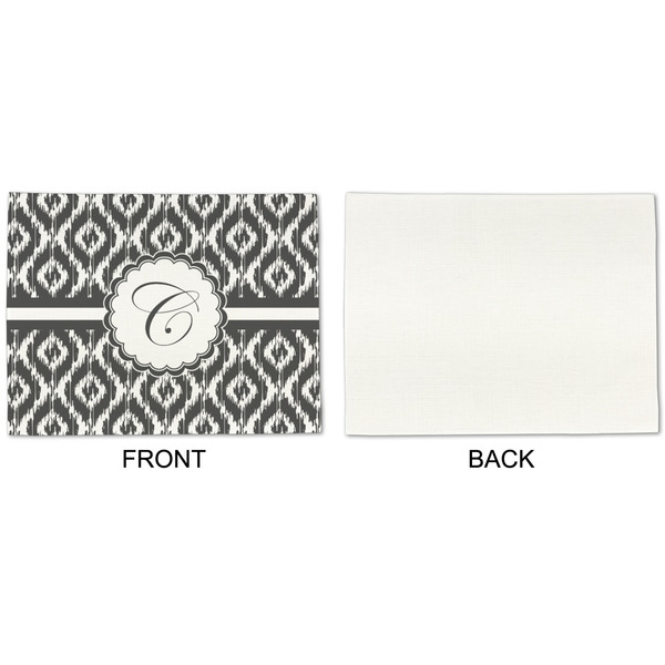 Ikat Linen Placemat - APPROVAL Single (single sided)