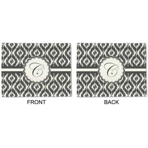 Ikat Linen Placemat - APPROVAL (double sided)