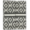 Ikat Linen Placemat - Folded Half (double sided)