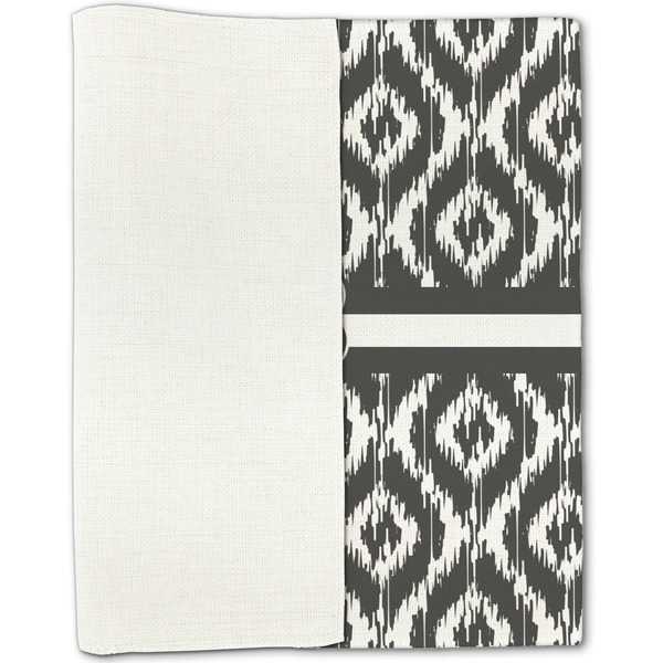 Ikat Linen Placemat - Folded Half