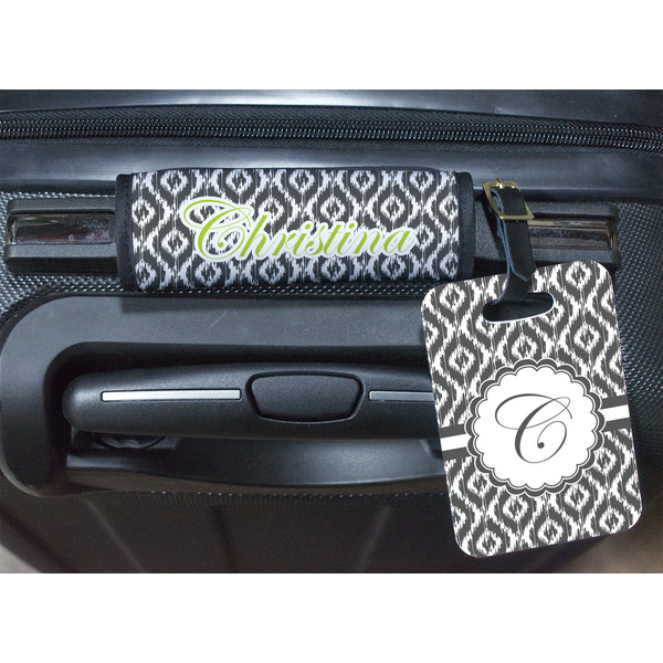 Ikat Luggage Wrap & Tag