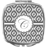 Ikat Compact Makeup Mirror (Personalized)