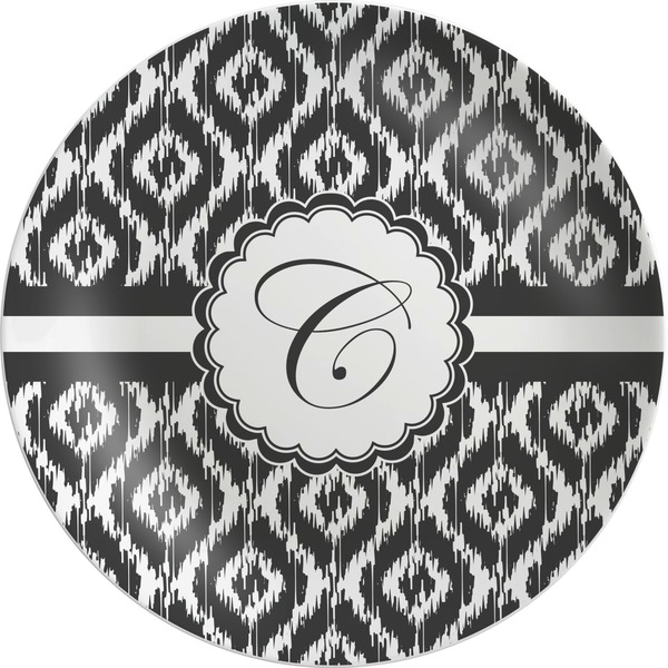 Custom Ikat Melamine Plate (Personalized)