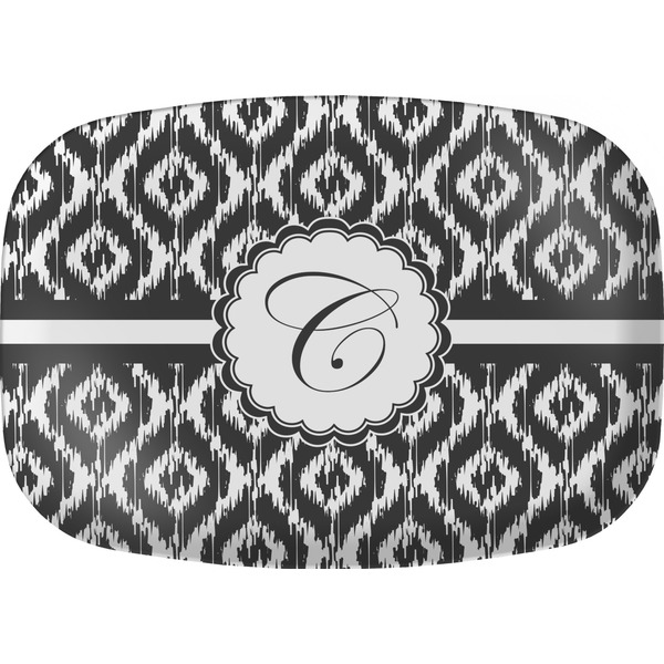 Custom Ikat Melamine Platter (Personalized)