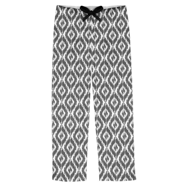 Custom Ikat Mens Pajama Pants - XS