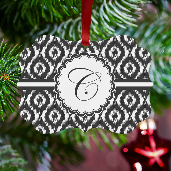 Ikat Metal Benilux Ornament - Lifestyle