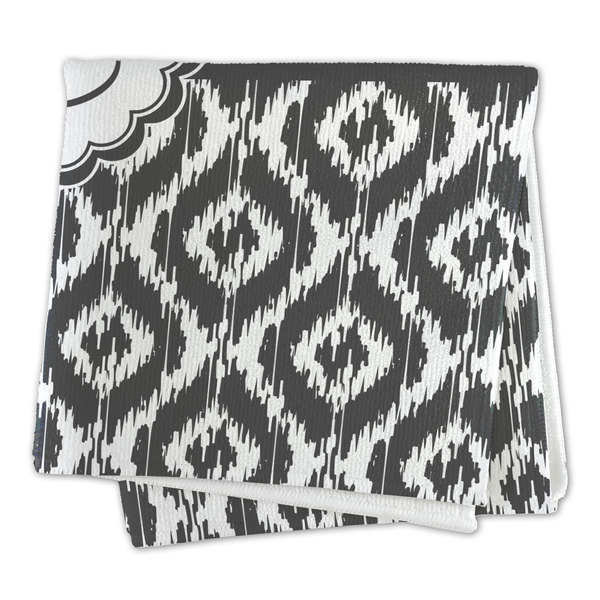 Ikat Microfiber Dish Rag - FOLDED (square)