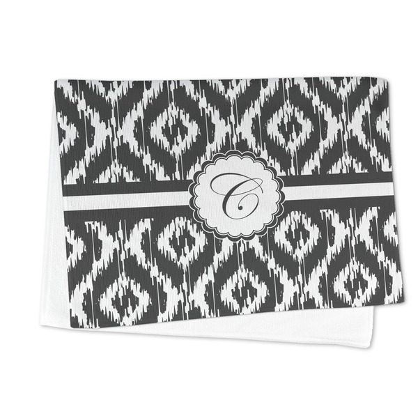 Ikat Microfiber Dish Towel - FOLDED HALF