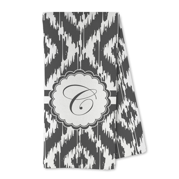Custom Ikat Kitchen Towel - Microfiber (Personalized)