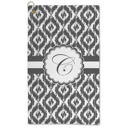 Ikat Microfiber Golf Towel - Large (Personalized)