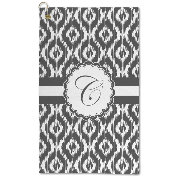 Custom Ikat Microfiber Golf Towel (Personalized)