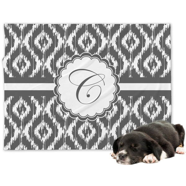 Custom Ikat Dog Blanket - Regular (Personalized)