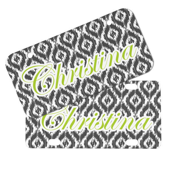 Ikat Mini License Plates - MAIN (4 and 2 Holes)