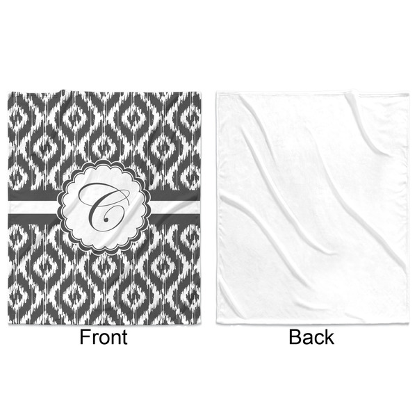 Ikat Minky Blanket - 50"x60" - Single Sided - Front & Back