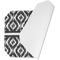 Ikat Octagon Placemat - Single front (folded)