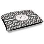 Ikat Dog Bed w/ Initial