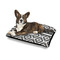 Ikat Outdoor Dog Beds - Medium - IN CONTEXT