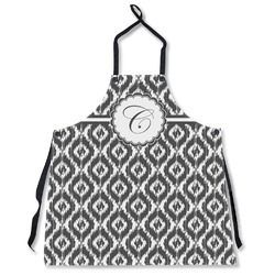 Ikat Apron Without Pockets w/ Initial