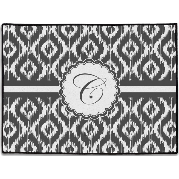 Custom Ikat Door Mat (Personalized)