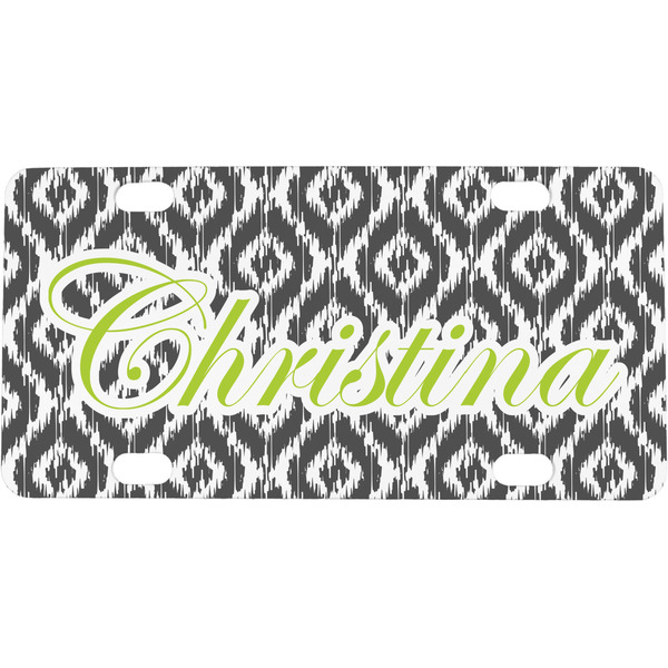 Custom Ikat Mini/Bicycle License Plate (Personalized)