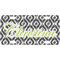 Ikat Mini/Bicycle License Plate (Personalized)