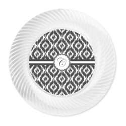 Ikat Plastic Party Dinner Plates - 10" (Personalized)