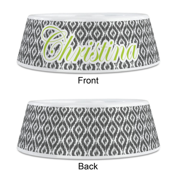 Ikat Plastic Pet Bowls - Medium - APPROVAL