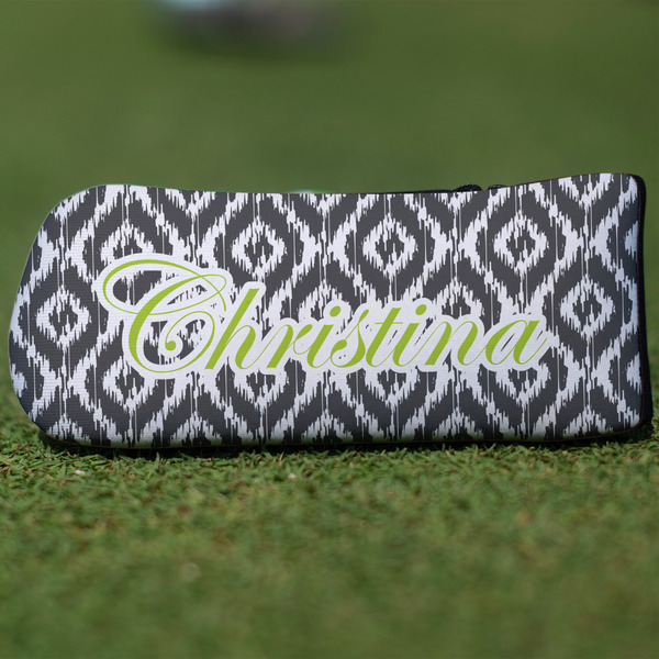 Custom Ikat Blade Putter Cover (Personalized)