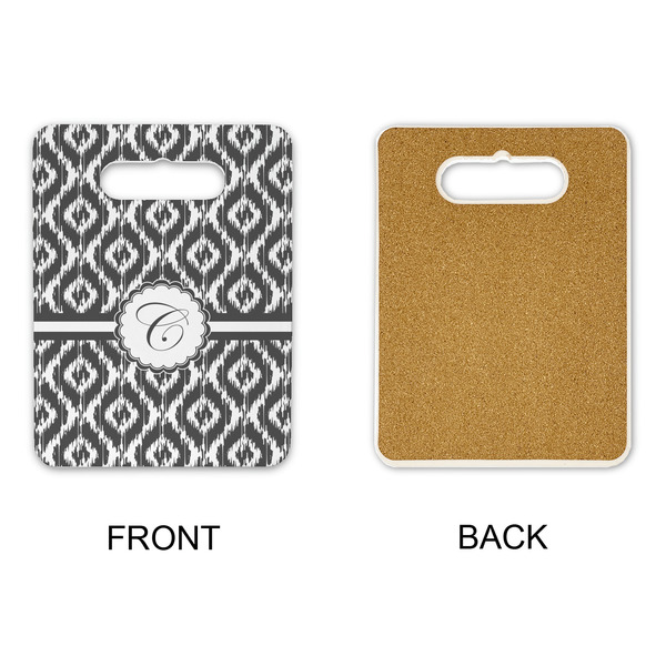 Ikat Rectangle Trivet with Handle - APPROVAL