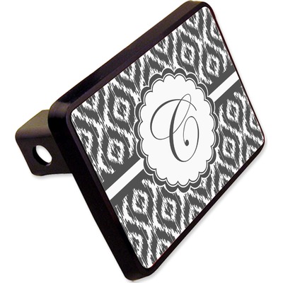 Ikat Rectangular Trailer Hitch Cover - 2" (Personalized)