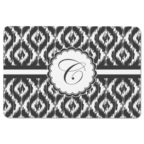 Ikat Rectangular Fridge Magnet - FRONT