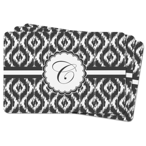 Ikat Rectangular Fridge Magnet - THREE
