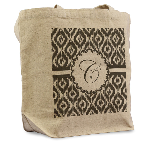 Custom Ikat Reusable Cotton Grocery Bag (Personalized)