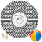 Ikat Round Beach Towel (Personalized)