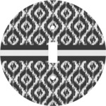 Ikat Round Light Switch Cover