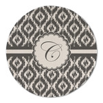 Ikat Round Linen Placemat - Single Sided (Personalized)