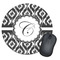 Ikat Round Mouse Pad
