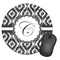Ikat Round Mouse Pad (Personalized)