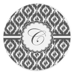 Ikat Round Stone Trivet (Personalized)