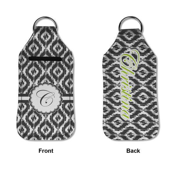 Ikat Sanitizer Holder Keychain - Large APPROVAL (Flat)