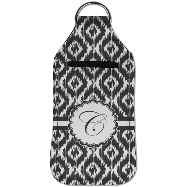 Ikat Sanitizer Holder Keychain - Large (Front)